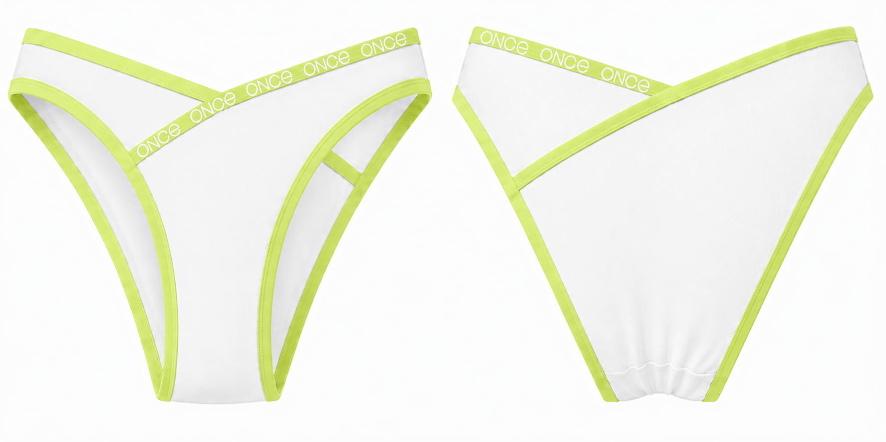 Pop Kimono Hi-Cut Bikini 3-Pack | ONCE by VIN+OMI